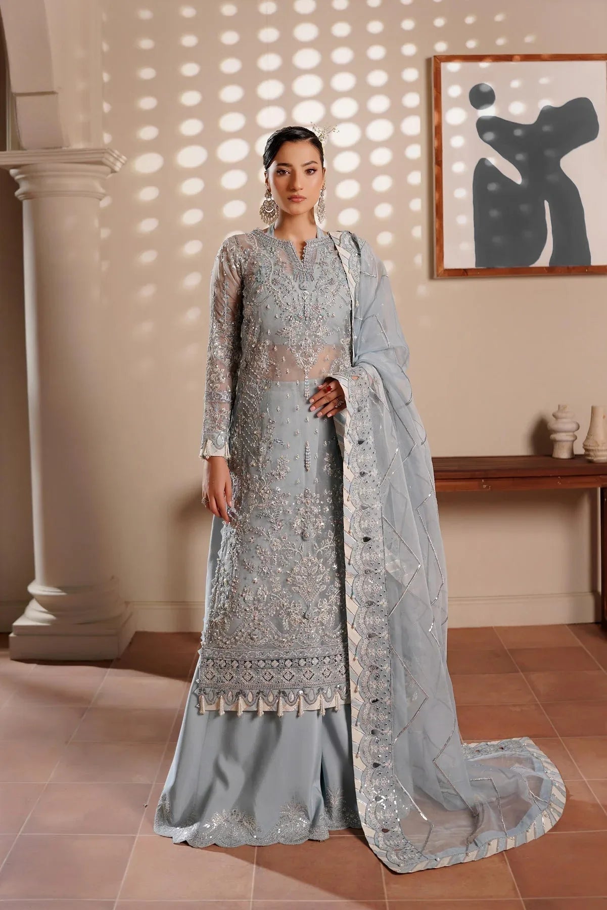 Maryams | Zeenat Luxury Formals | Zarq-ZEE-1913 - Rang-e-Khaas