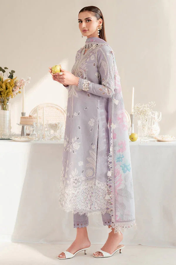 Jazmin | Iris Luxury Lawn 25 | IL'25-D06 - Rang-e-Khaas