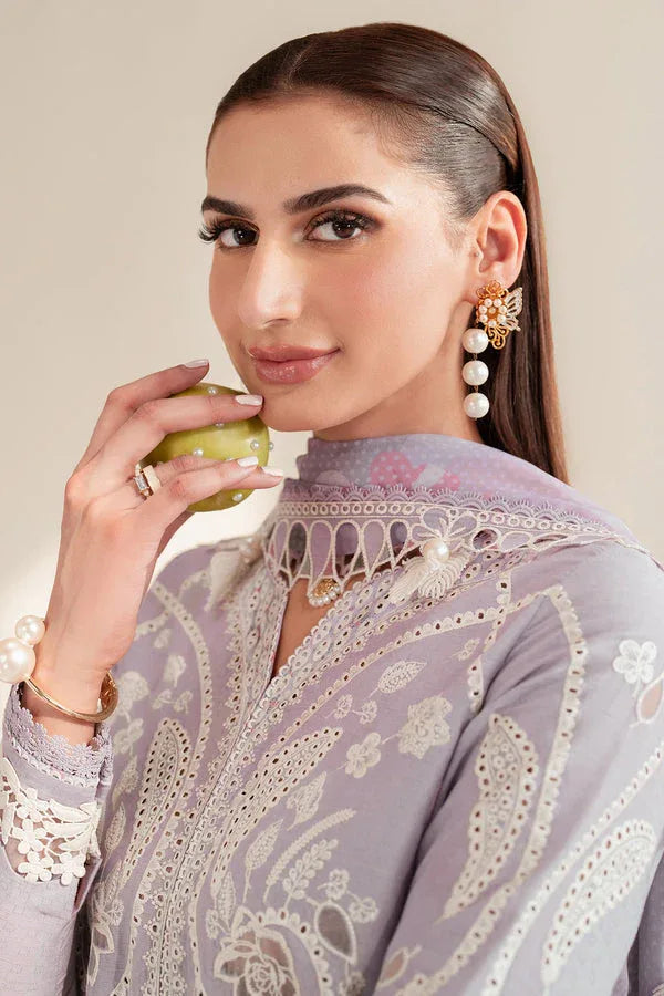 Jazmin | Iris Luxury Lawn 25 | IL'25-D06 - Rang-e-Khaas