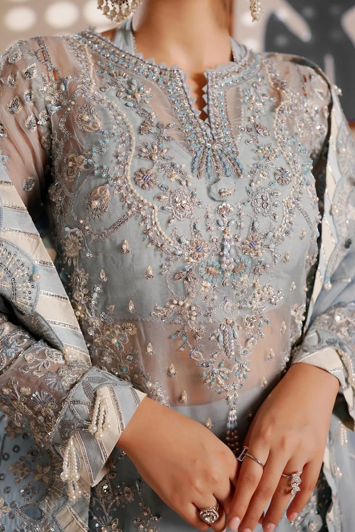 Maryams | Zeenat Luxury Formals | Zarq-ZEE-1913 - Rang-e-Khaas