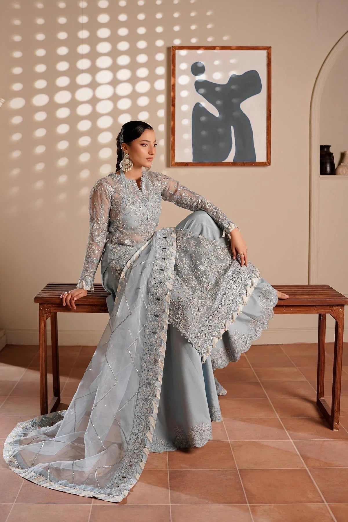 Maryams | Zeenat Luxury Formals | Zarq-ZEE-1913 - Rang-e-Khaas