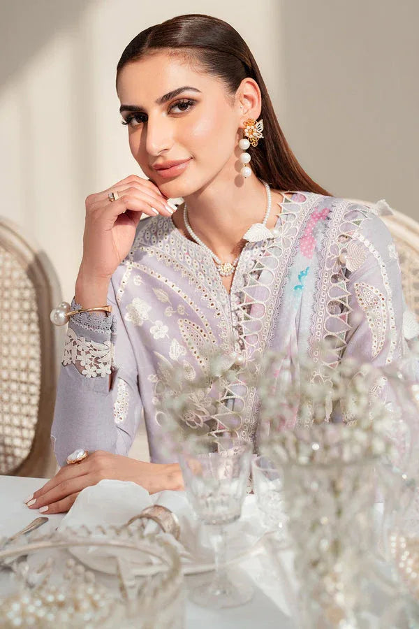 Jazmin | Iris Luxury Lawn 25 | IL'25-D06 - Rang-e-Khaas