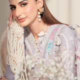 Jazmin | Iris EMBROIDERED DOBBY LAWN IL'25-D06