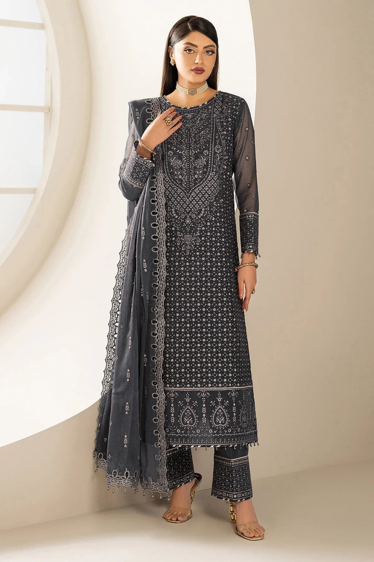 Alizeh | Formals Wear | AF-CH-2189-Akoya - Rang-e-Khaas