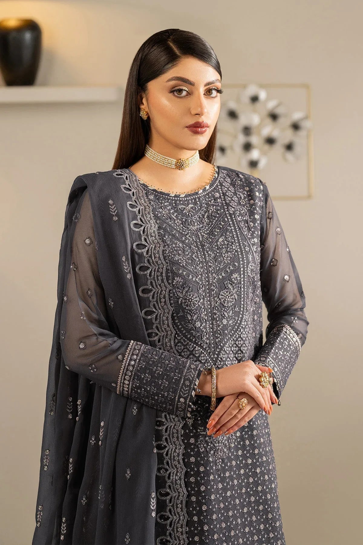 Alizeh | Formals Wear | AF-CH-2189-Akoya - Rang-e-Khaas