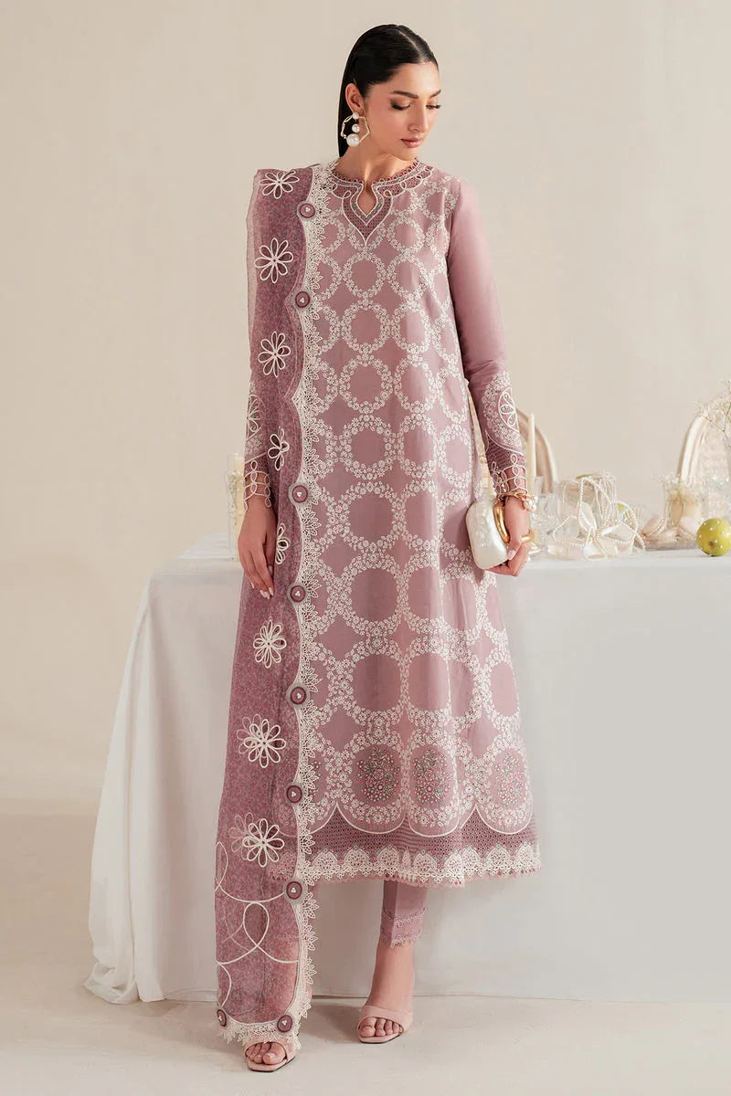 Jazmin | Iris Luxury Lawn 25 | IL'25-D10 - Rang-e-Khaas