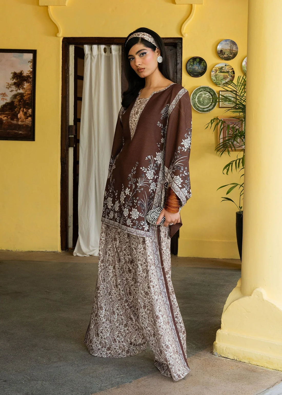 Maria Osama Khan | Retro Lawn 25 | Laleen - Rang-e-Khaas