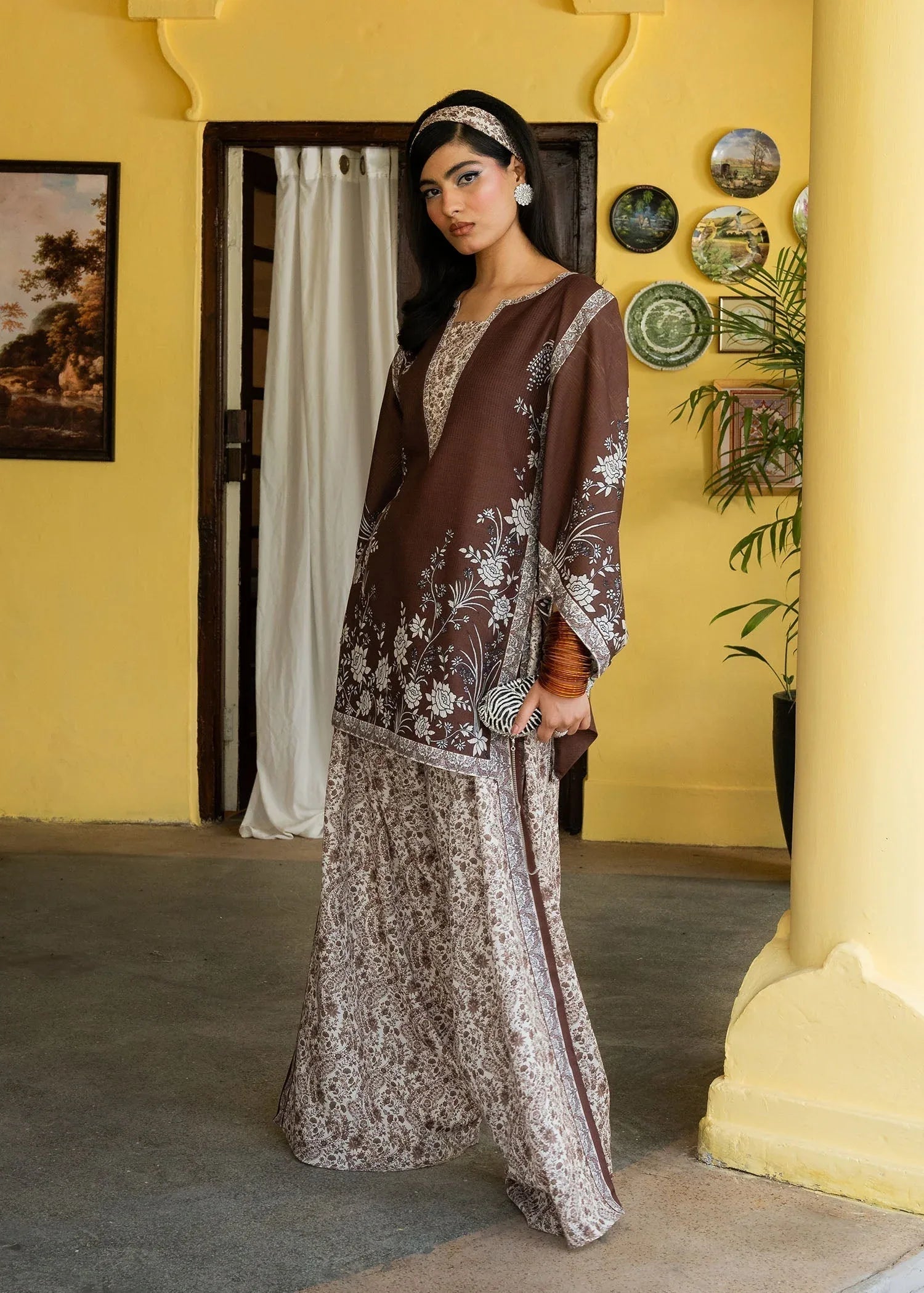 Maria Osama Khan | Retro Lawn 25 | Laleen - Rang-e-Khaas