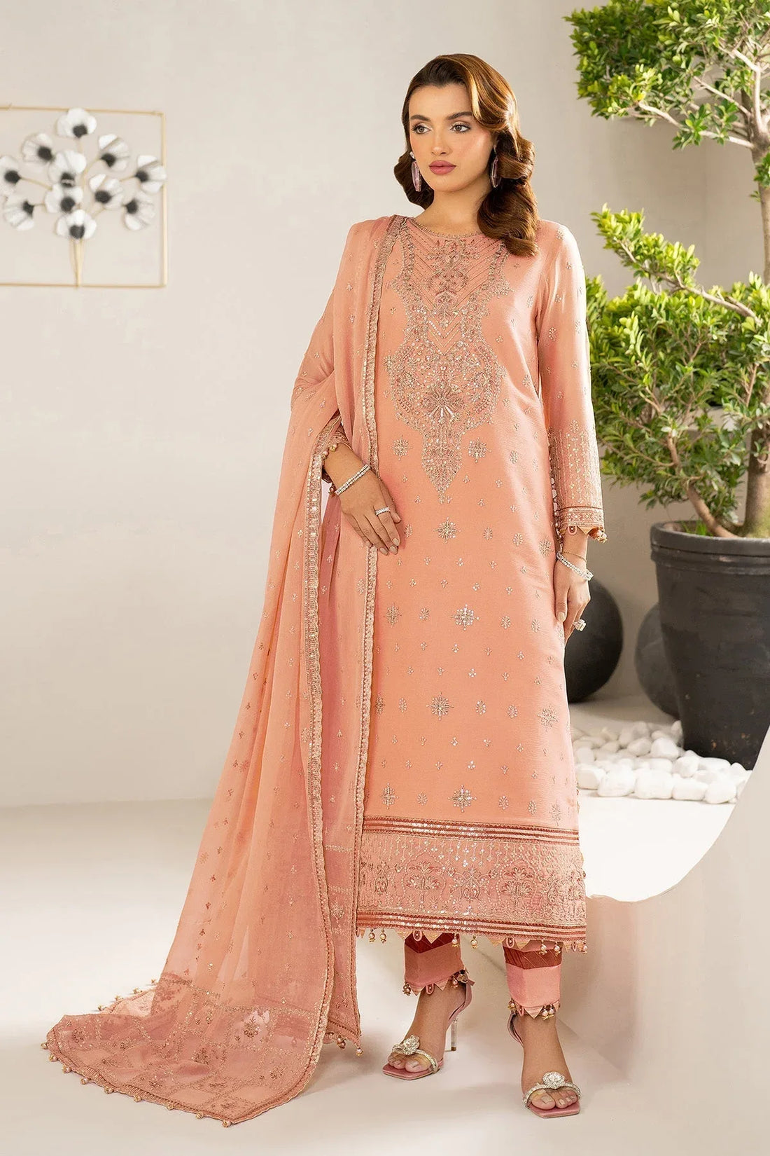 Alizeh | Formals Wear | AF-CH-2189-Ransia - Rang-e-Khaas