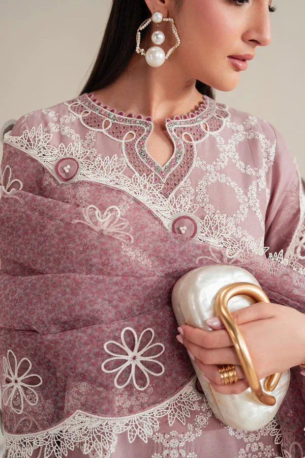 Jazmin | Iris Luxury Lawn 25 | IL'25-D10 - Rang-e-Khaas