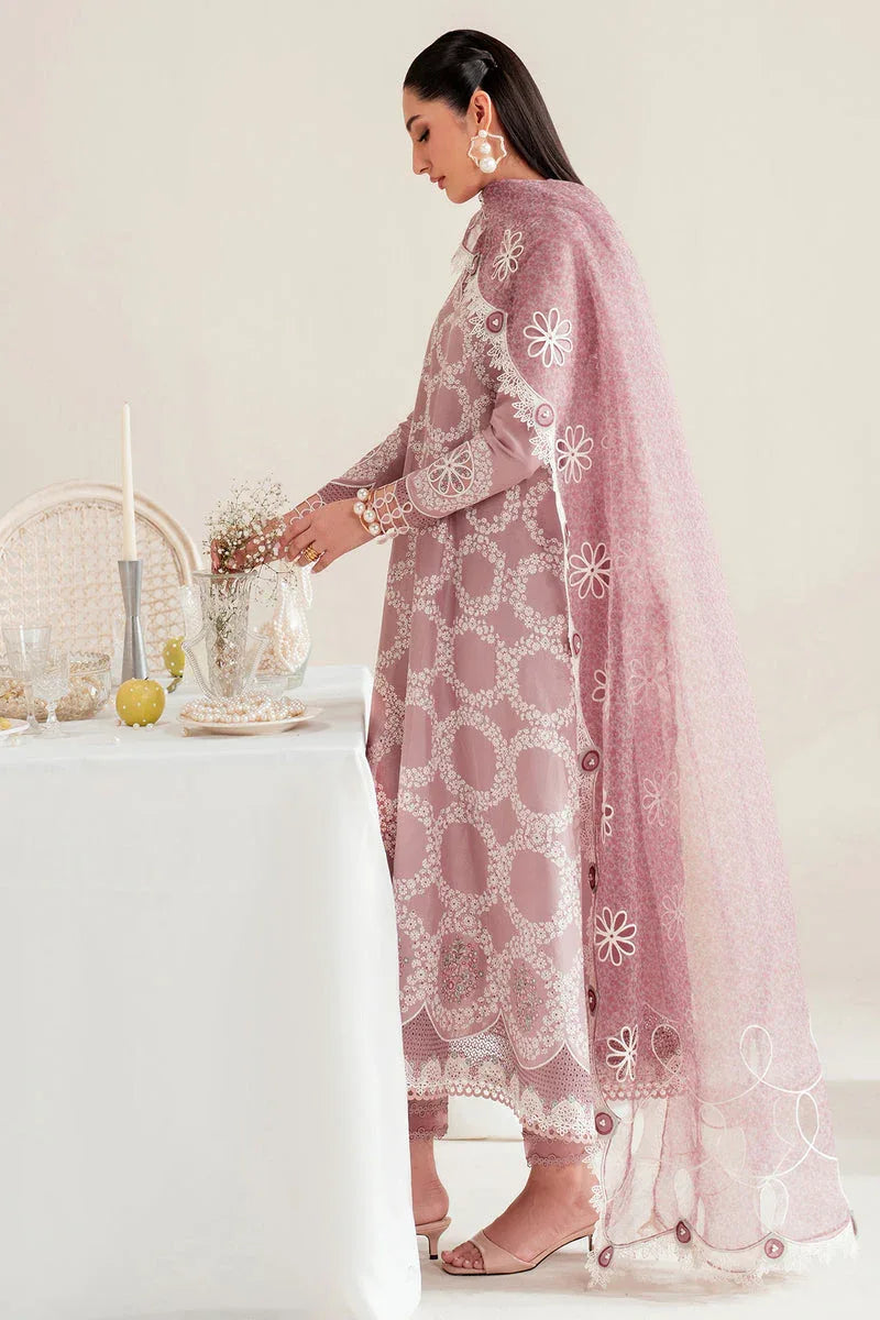 Jazmin | Iris Luxury Lawn 25 | IL'25-D10 - Rang-e-Khaas