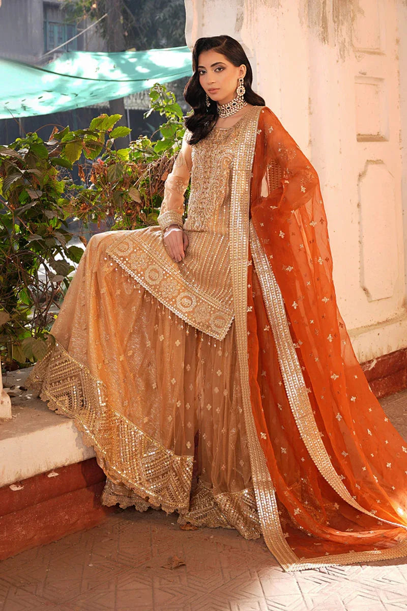 Maryams | Zeenat Luxury Formals | Dhalia - Z-07 - Rang-e-Khaas