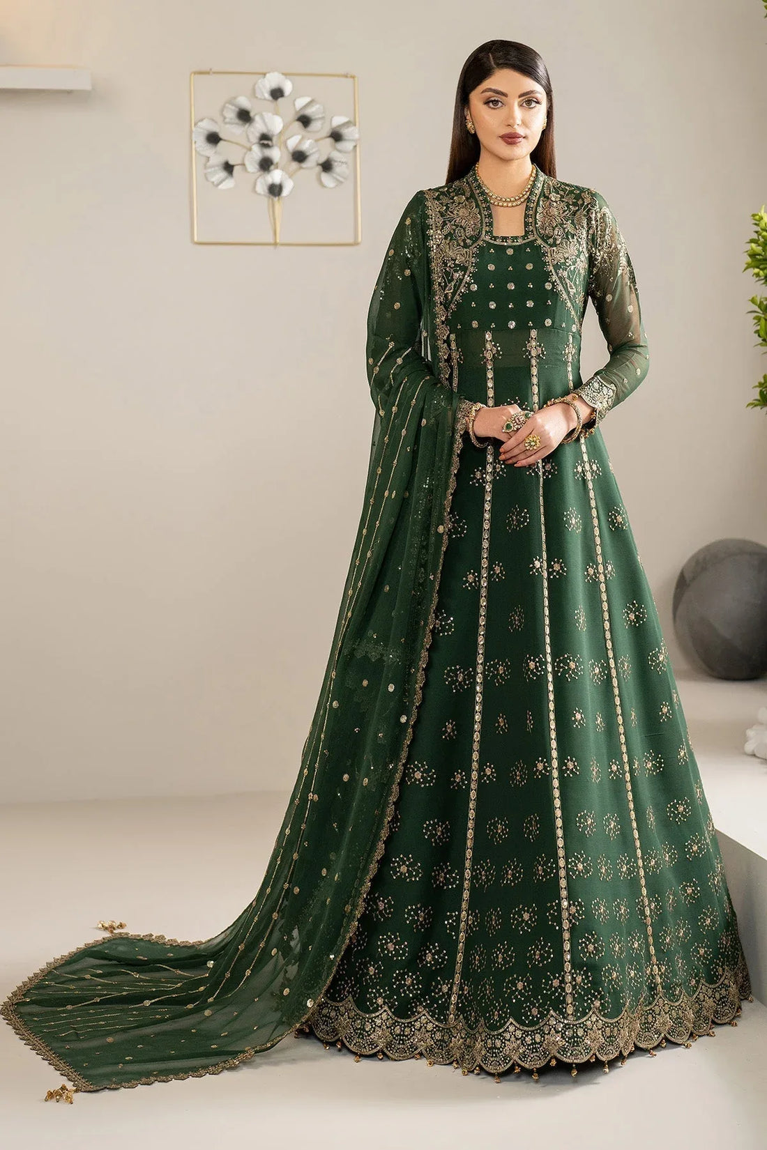 Alizeh | Formals Wear | AF-CH-2189-Elza - Rang-e-Khaas