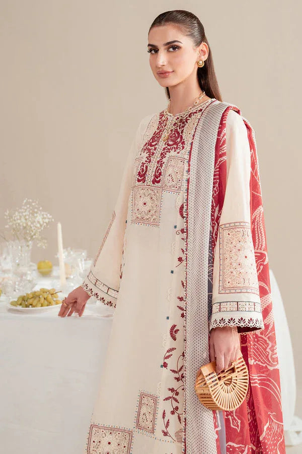 Jazmin | Iris Luxury Lawn 25 | IL'25-D02 - Rang-e-Khaas