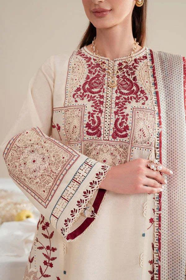 Jazmin | Iris Luxury Lawn 25 | IL'25-D02 - Rang-e-Khaas