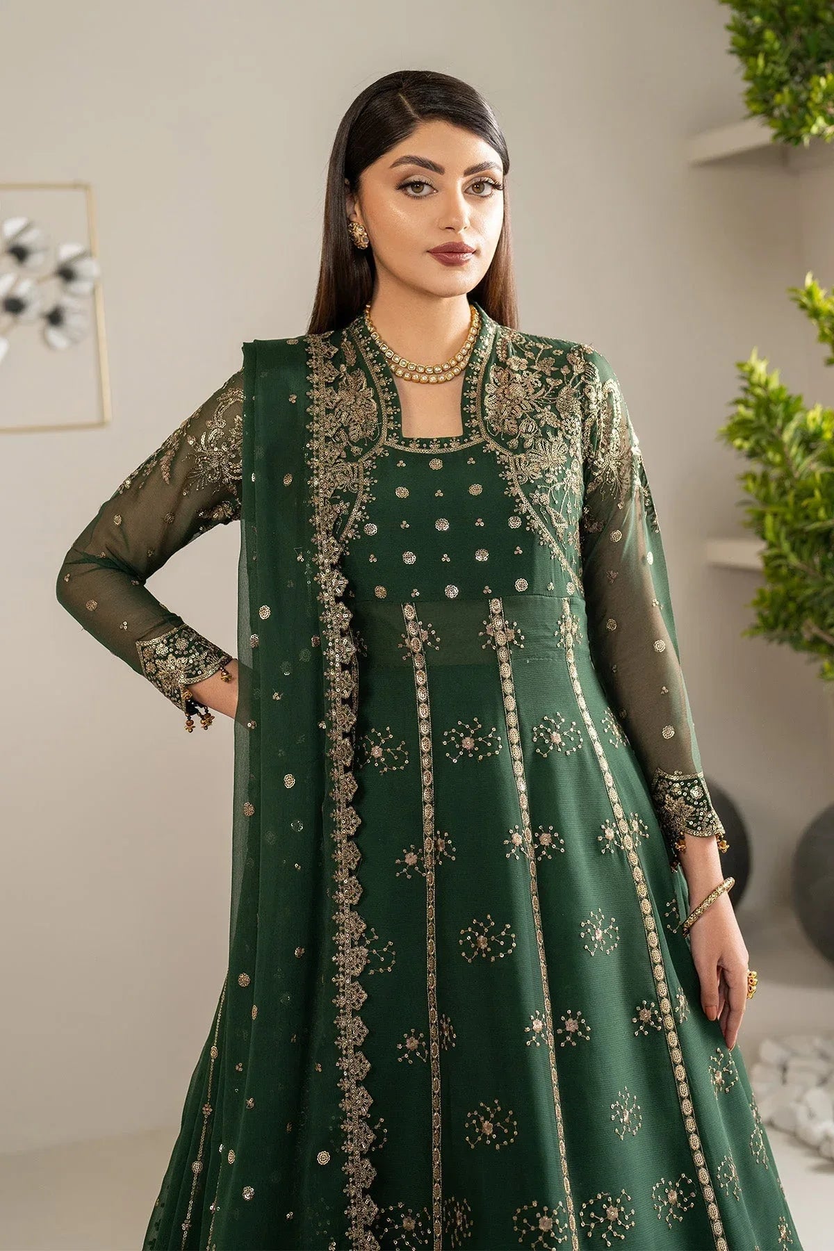 Alizeh | Formals Wear | AF-CH-2189-Elza - Rang-e-Khaas