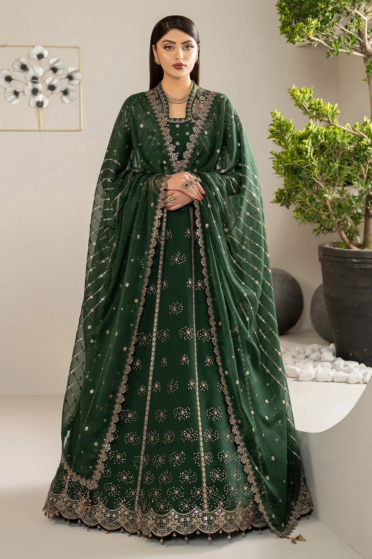 Alizeh | Formals Wear | AF-CH-2189-Elza - Rang-e-Khaas