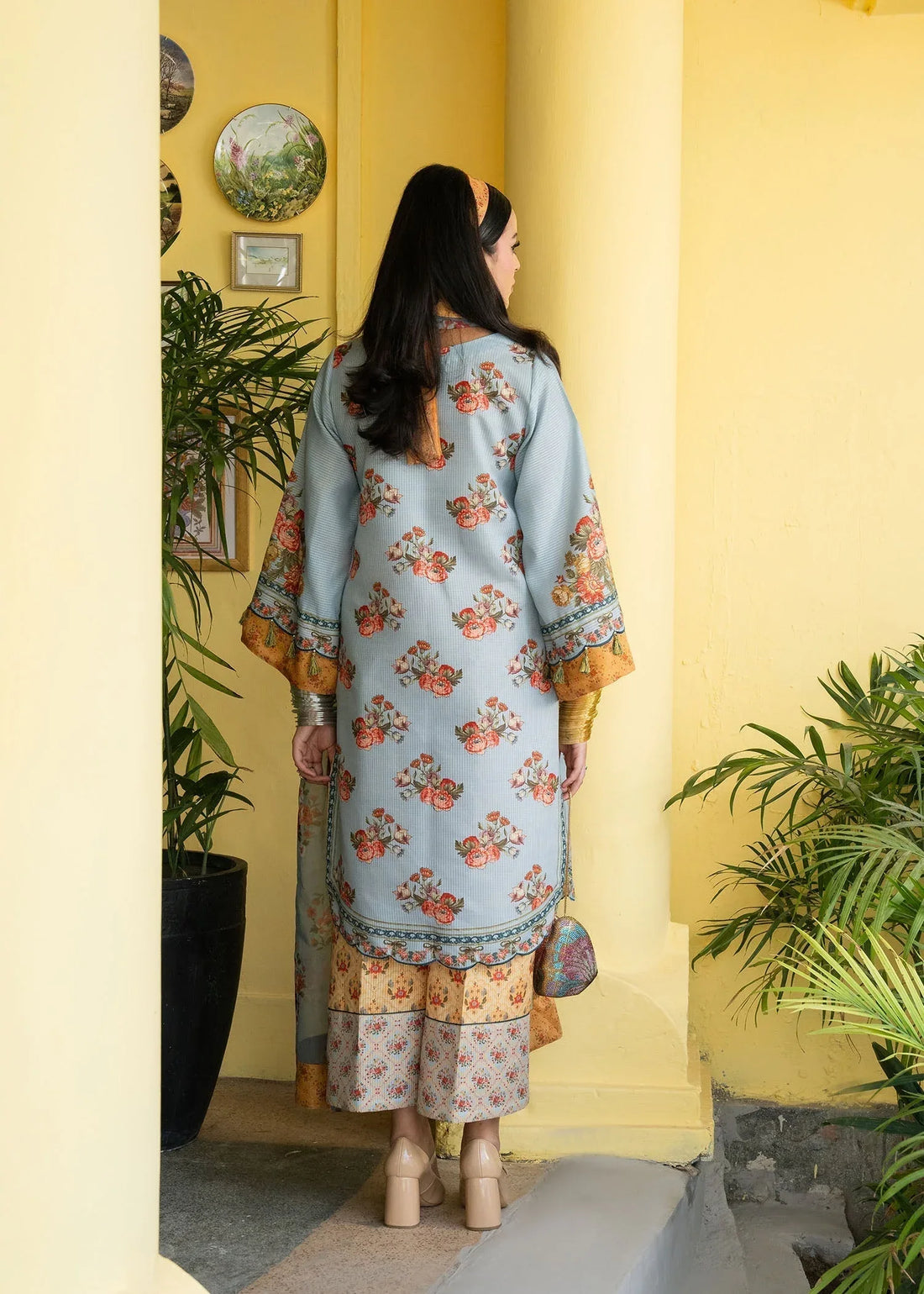 Maria Osama Khan | Retro Lawn 25 | Sama - Rang-e-Khaas
