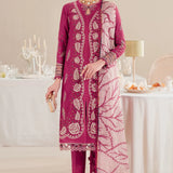 Jazmin | Iris EMBROIDERED DOBBY LAWN IL'25-D05