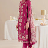 Jazmin | Iris EMBROIDERED DOBBY LAWN IL'25-D05