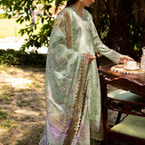 Neeshay | Summer Lines Printkari | SAGE BRUSH