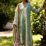 Neeshay | Summer Lines Printkari | SAGE BRUSH