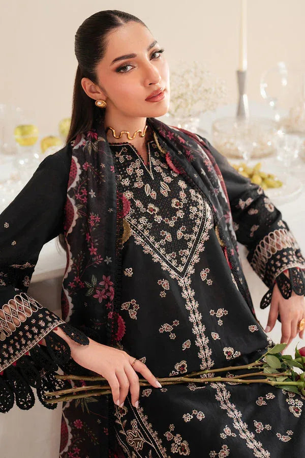 Jazmin | Iris Luxury Lawn 25 | IL'25-D07 - Rang-e-Khaas