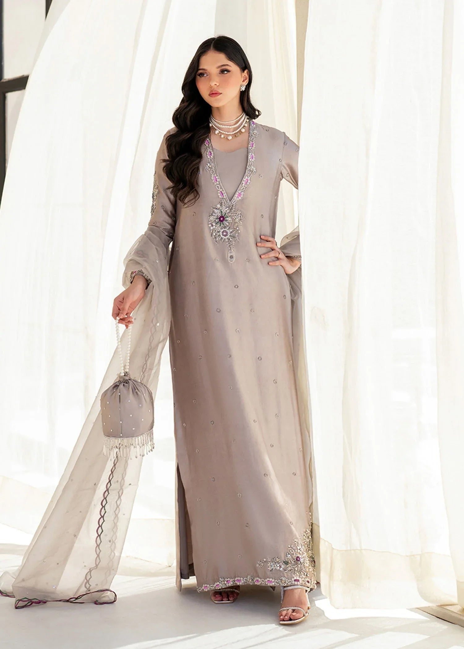 Dastoor | Maahi Luxury Pret 25 | Eris - Rang-e-Khaas