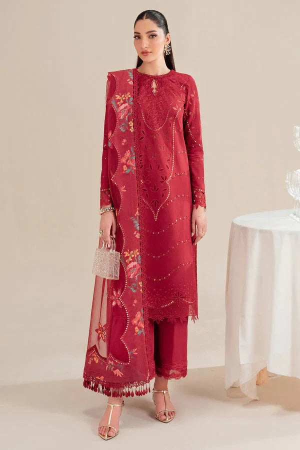 Jazmin | Iris Luxury Lawn 25 | IL'25-D03 - Rang-e-Khaas