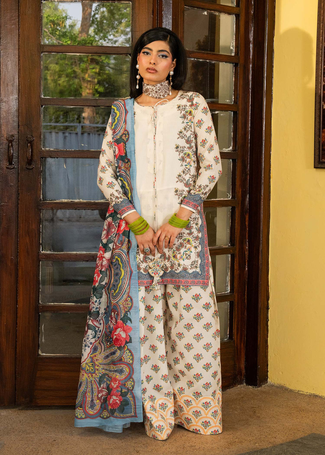 Maria Osama Khan | Retro Lawn 25 | Jasmine - Rang-e-Khaas