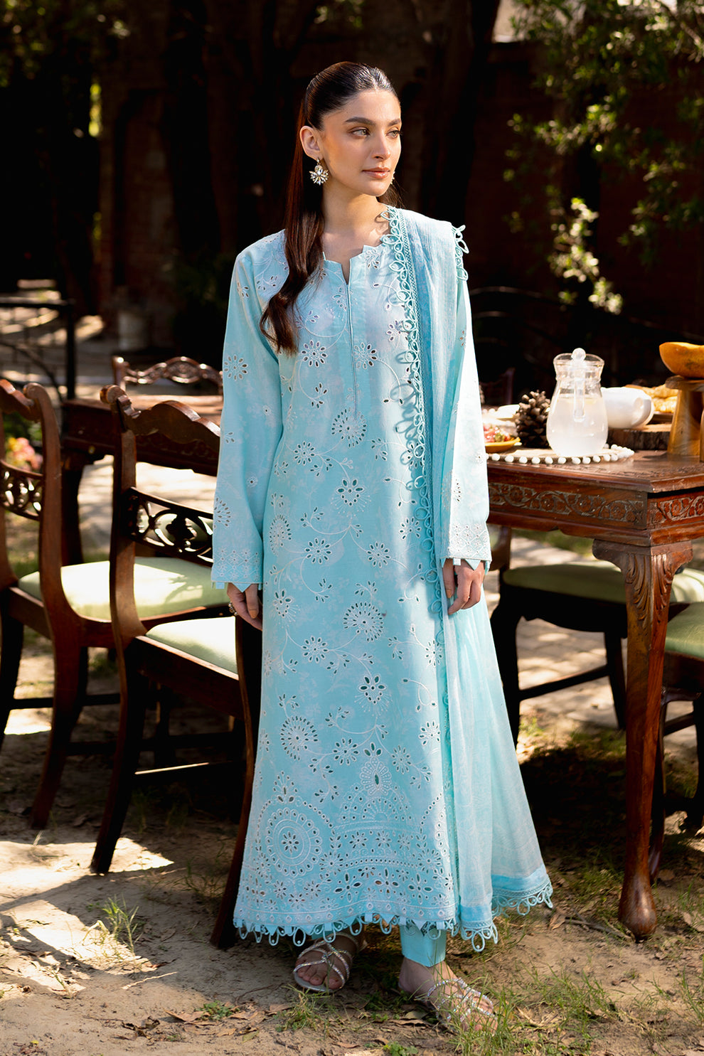 Neeshay | Summer Lines Printkari | OASIS