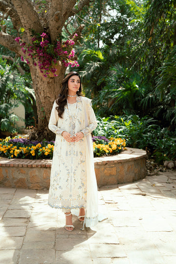 Qalamkar | Luxury Lawn Eid Edit | SB-09 Adeena - Rang-e-Khaas