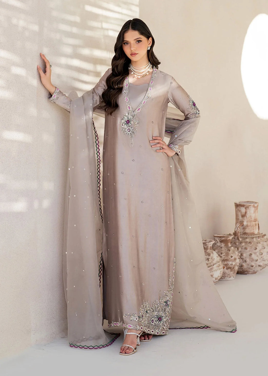 Dastoor | Maahi Luxury Pret 25 | Eris - Rang-e-Khaas