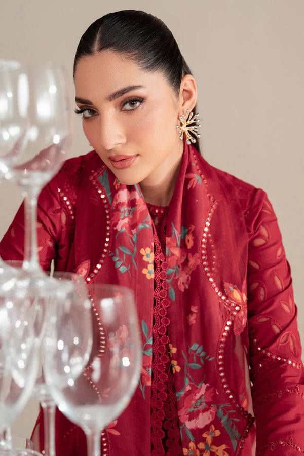 Jazmin | Iris Luxury Lawn 25 | IL'25-D03 - Rang-e-Khaas