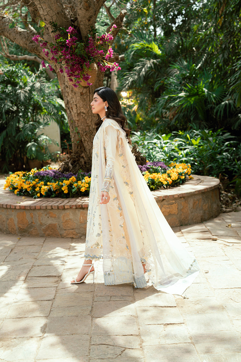 Qalamkar | Luxury Lawn Eid Edit | SB-09 Adeena - Rang-e-Khaas