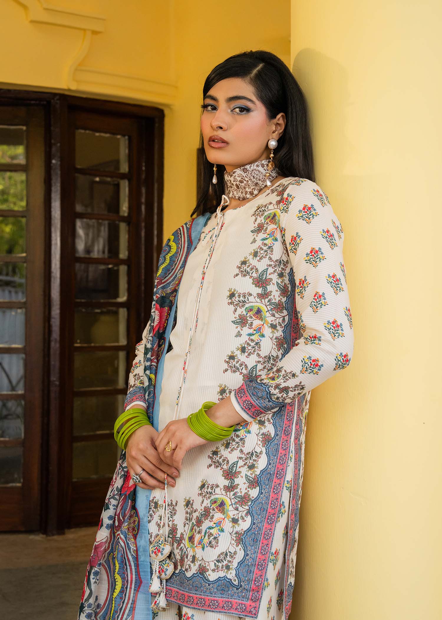 Maria Osama Khan | Retro Lawn 25 | Jasmine - Rang-e-Khaas