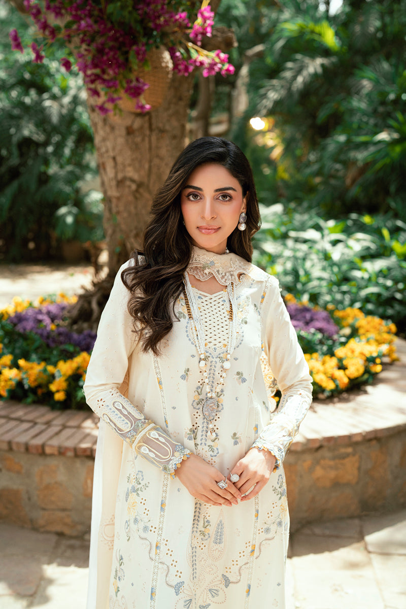 Qalamkar | Luxury Lawn Eid Edit | SB-09 Adeena - Rang-e-Khaas