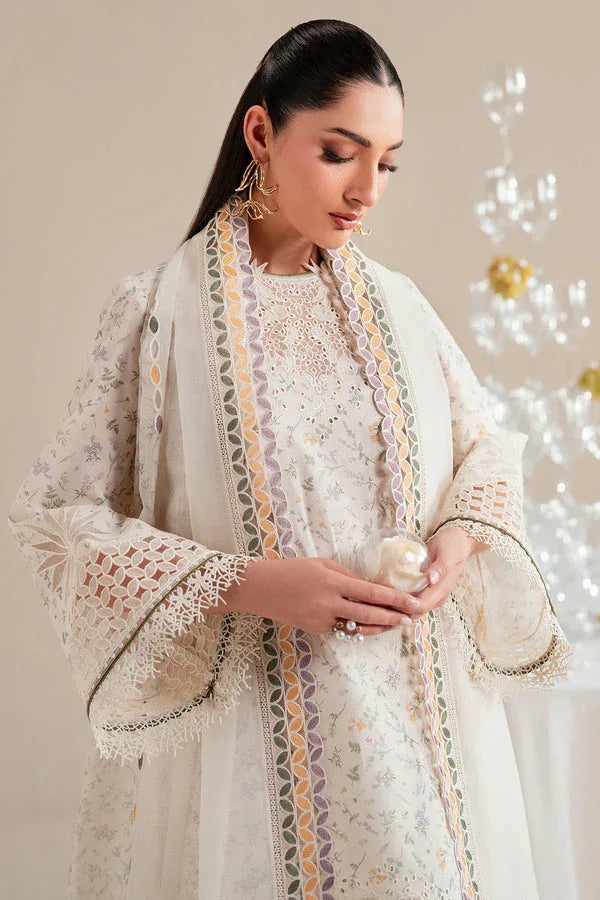 Jazmin | Iris Luxury Lawn 25 | IL'25-D09 - Rang-e-Khaas