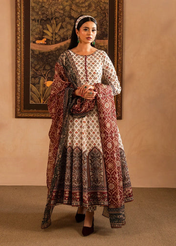 Maria Osama Khan | Retro Lawn 25 | Nair - Rang-e-Khaas