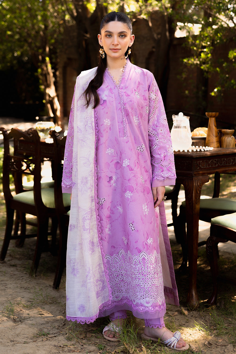 Neeshay | Summer Lines Printkari | PETAL