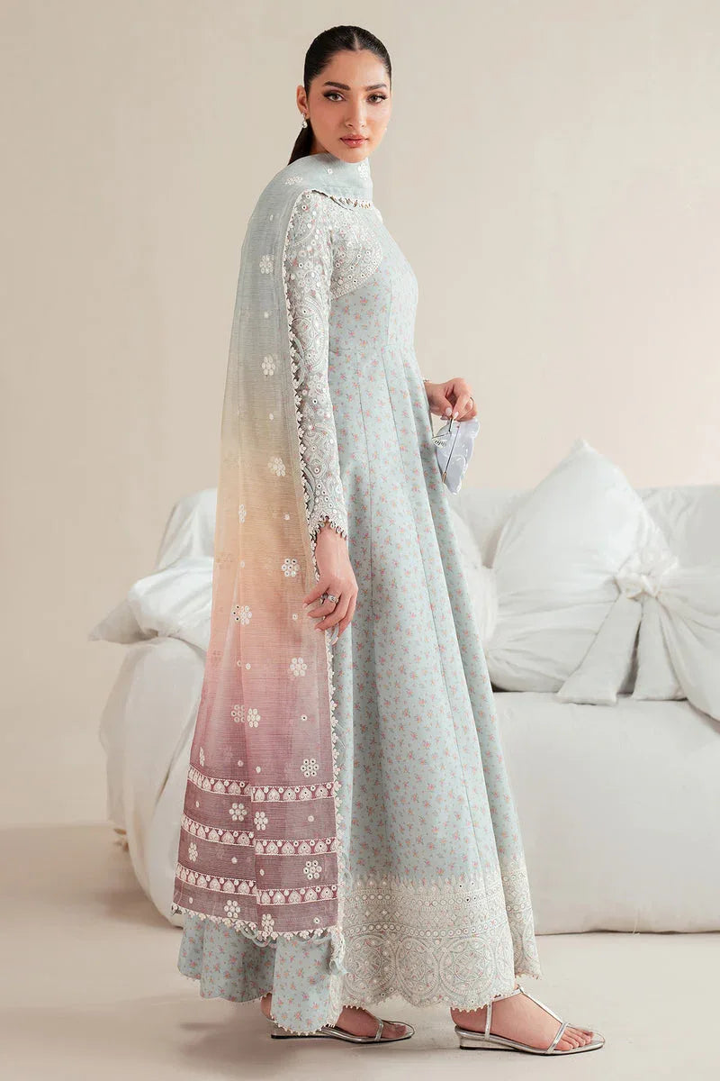 Jazmin | Iris Luxury Lawn 25 | IL'25-D04 - Rang-e-Khaas