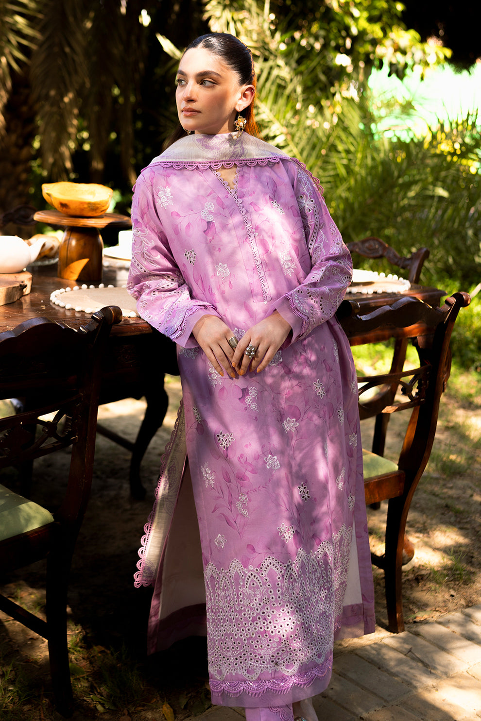 Neeshay | Summer Lines Printkari | PETAL