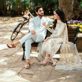 Qalamkar | Luxury Lawn Eid Edit | SB-09 Adeena