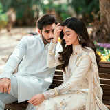Qalamkar | Luxury Lawn Eid Edit | SB-09 Adeena