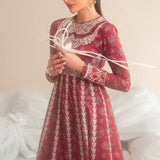 Jazmin | Iris EMBROIDERED LAWN IL'25-D08