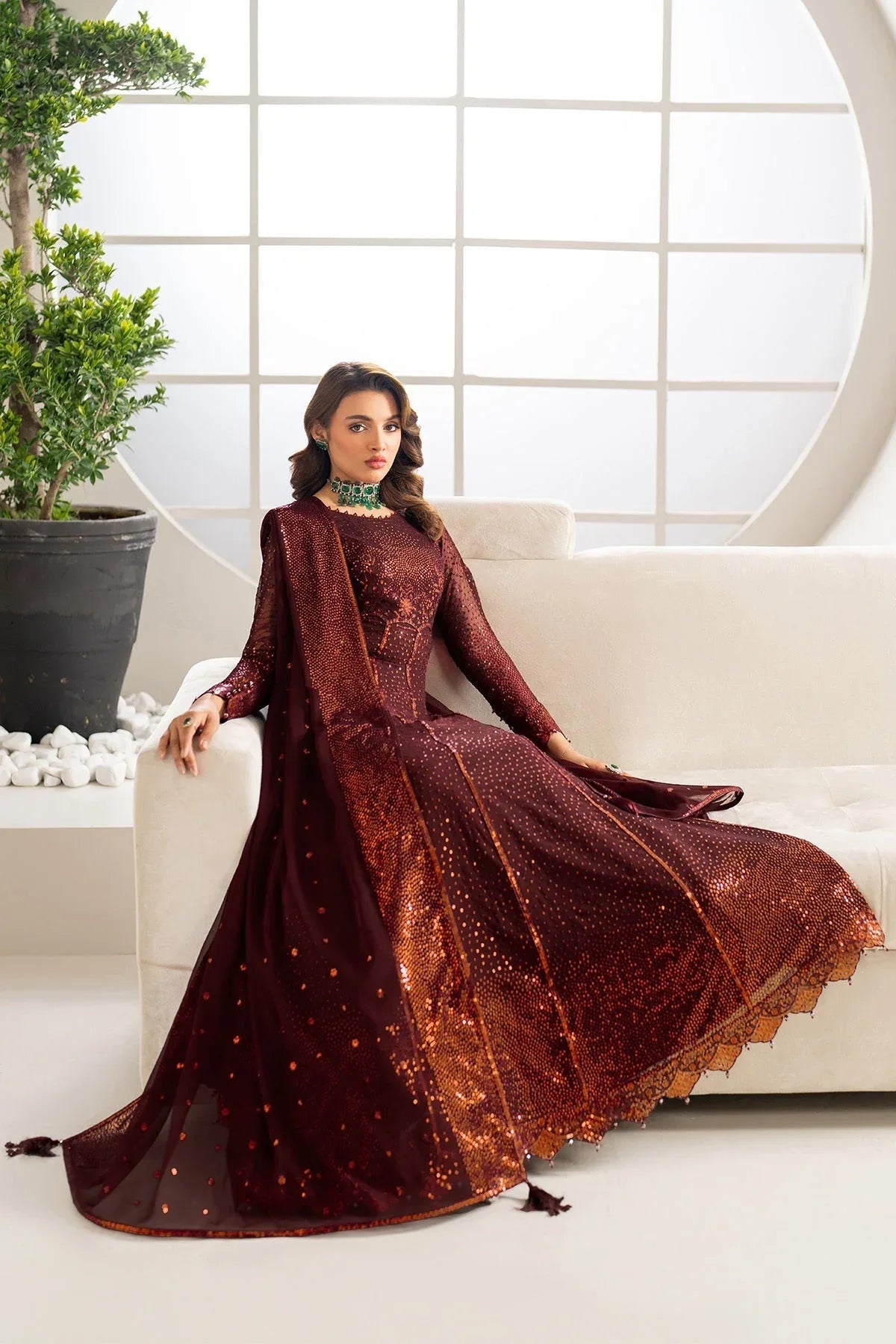 Alizeh | Formals Wear | AF-CH-2190-Liyana - Rang-e-Khaas
