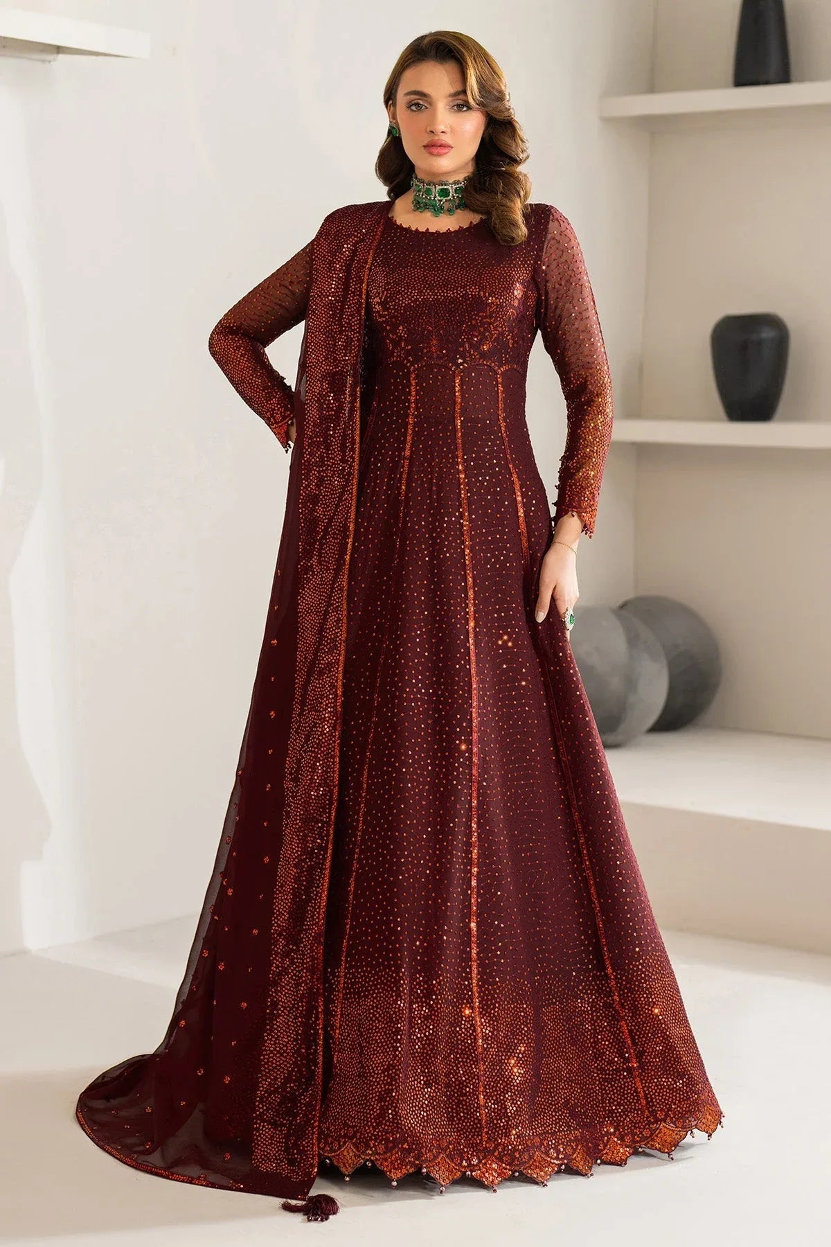 Alizeh | Formals Wear | AF-CH-2190-Liyana - Rang-e-Khaas