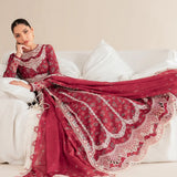 Jazmin | Iris EMBROIDERED LAWN IL'25-D08