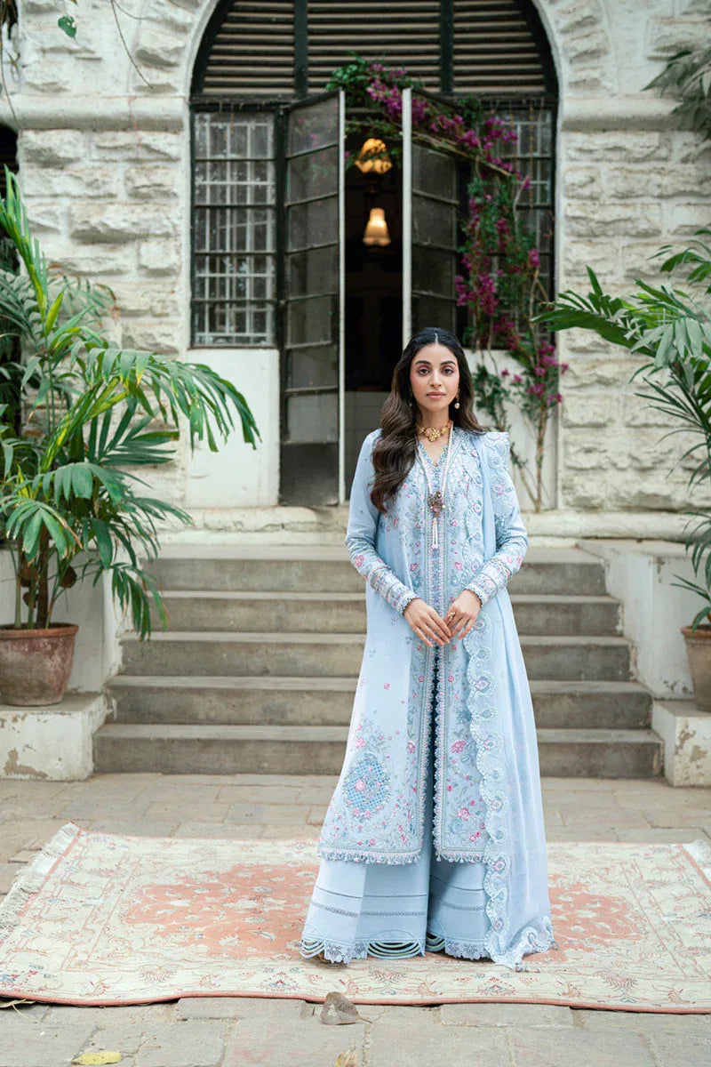 Qalamkar | Luxury Lawn Eid Edit | SB-04 Zarish - Rang-e-Khaas