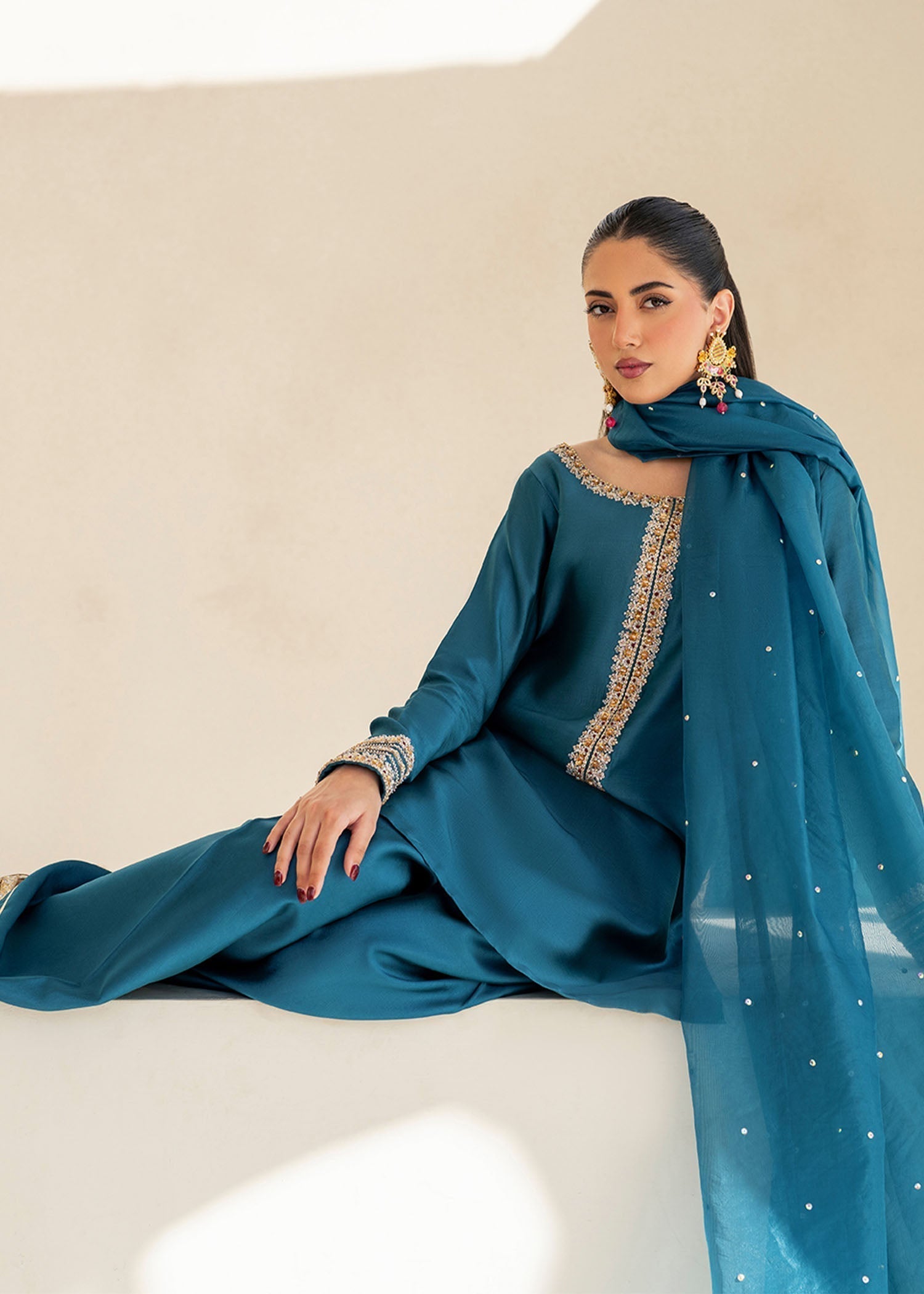 Dastoor | Maahi Luxury Pret 25 | ELISA